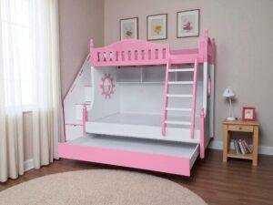 Cách bài trí phòng ngủ giường tầng cho người lớn