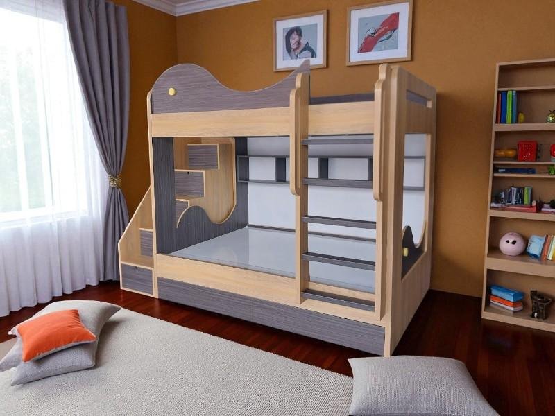 Cách biến tấu giường tầng thành nơi vui chơi