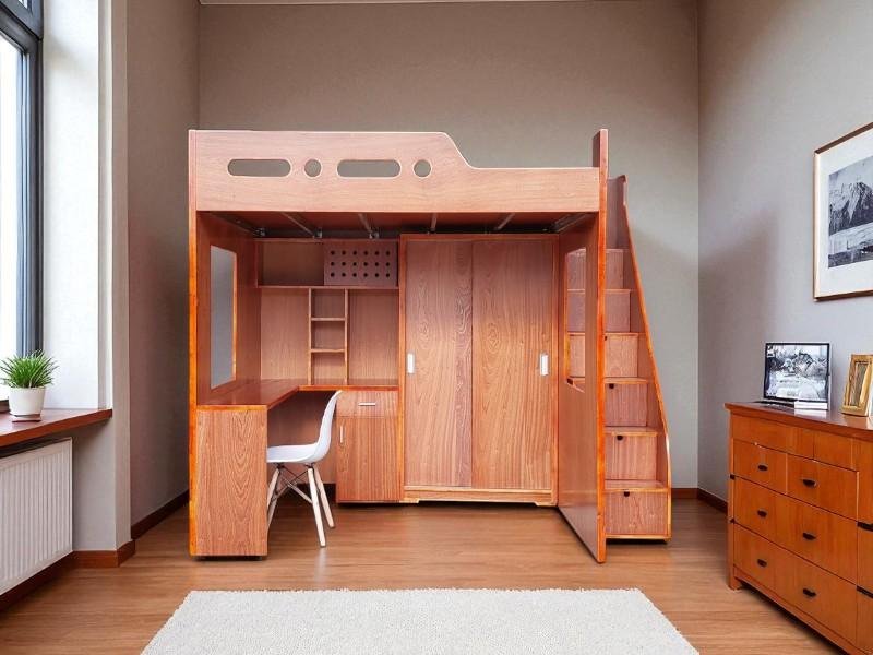 Cách phối hợp màu sắc ga gối cho giường tầng