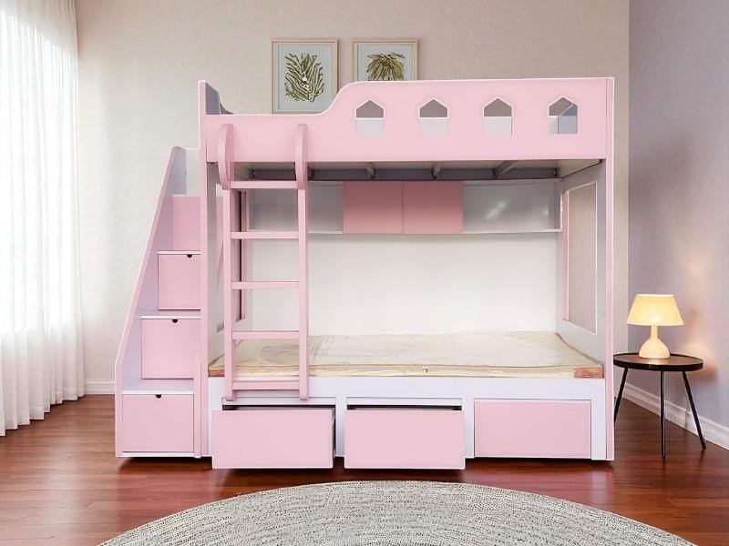 Cách phối màu giường tầng hài hòa với không gian