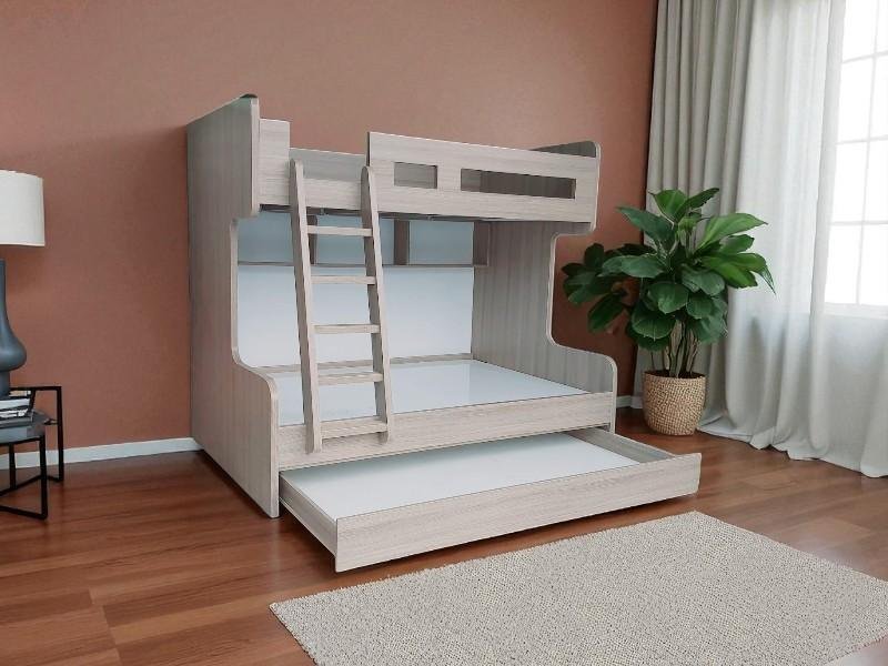 Cách phối màu giường tầng hài hòa với không gian