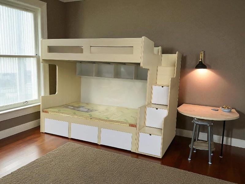 Cách phối màu giường tầng hài hòa với không gian