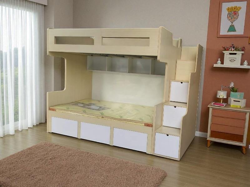 Giường 2 tầng bằng gỗ