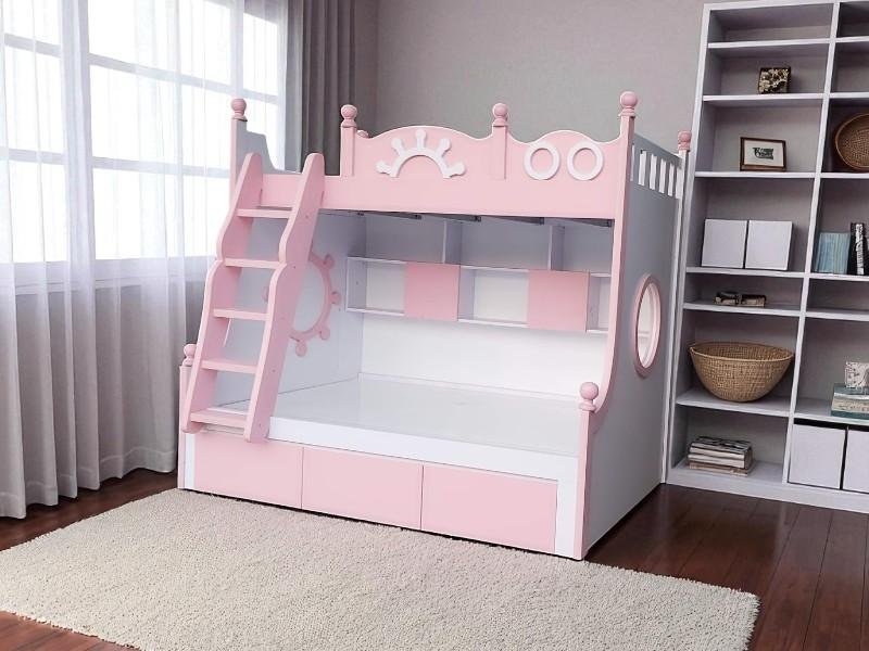 Giường 2 tầng thông minh cho người lớn