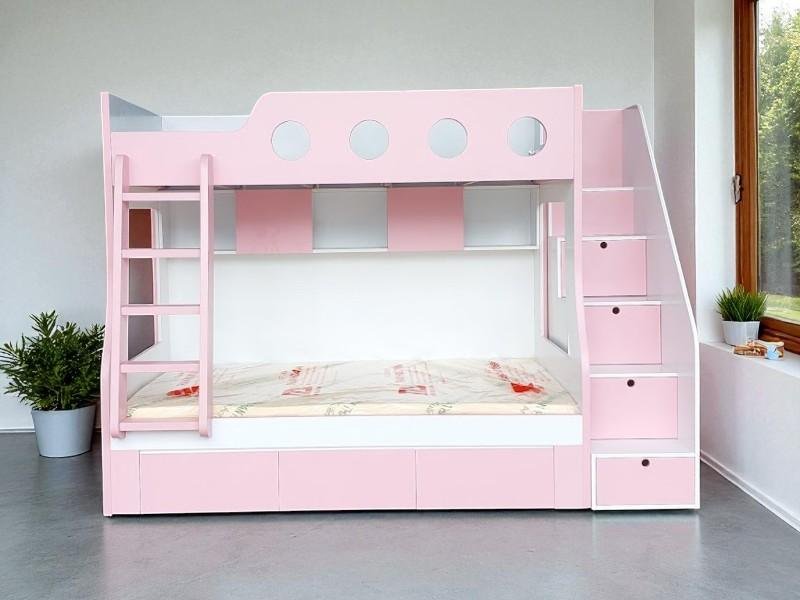 Giường gỗ hai tầng đẹp