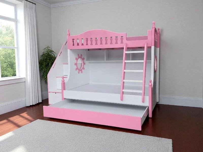 Giường gỗ tầng