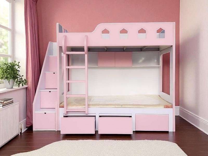 Giường gỗ tầng