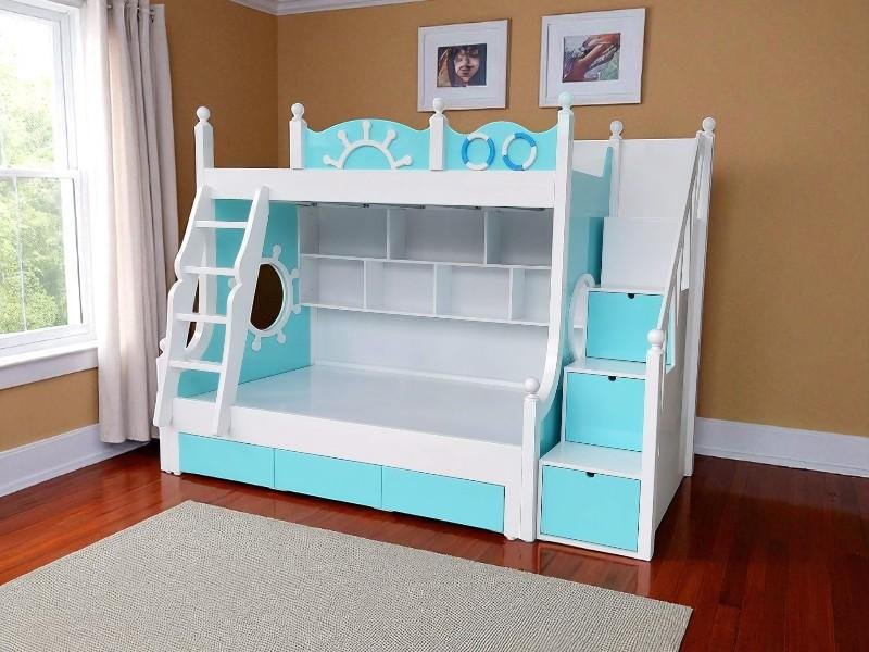 Giường gỗ tầng