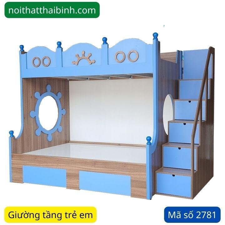 Giường hai tầng cho bé MS 2781