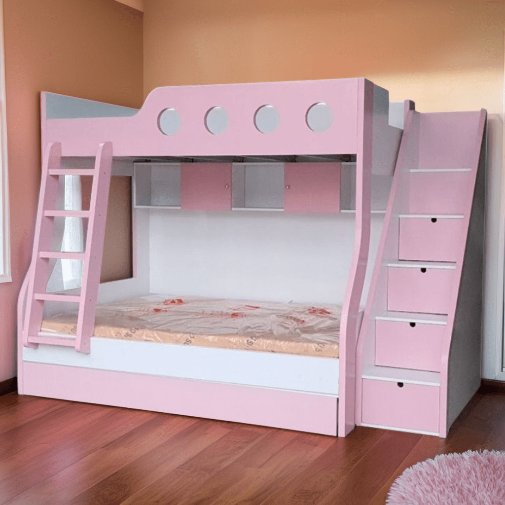 Giường ngủ 2 tầng đẹp MS 2775