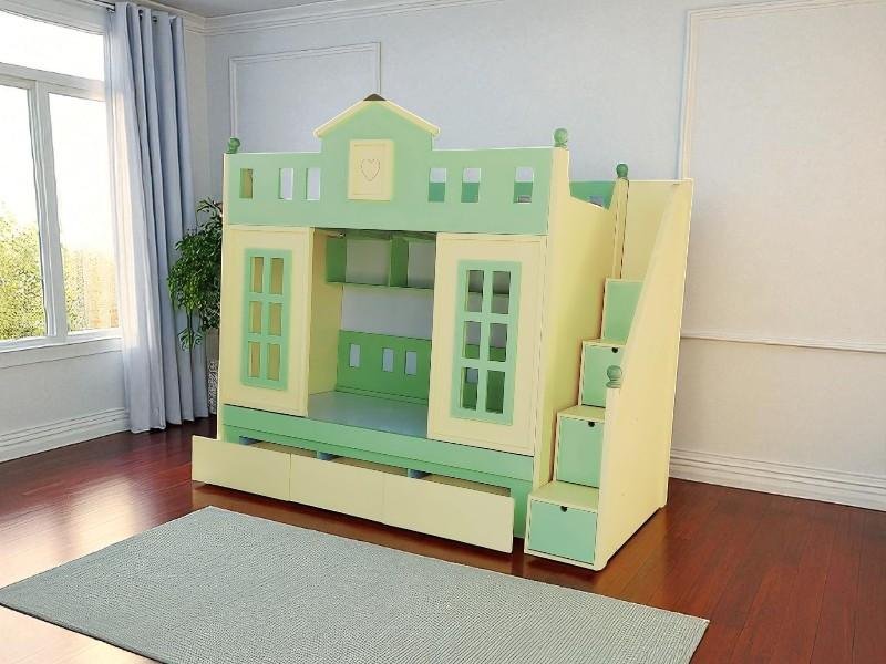 Giường tầng bé gái