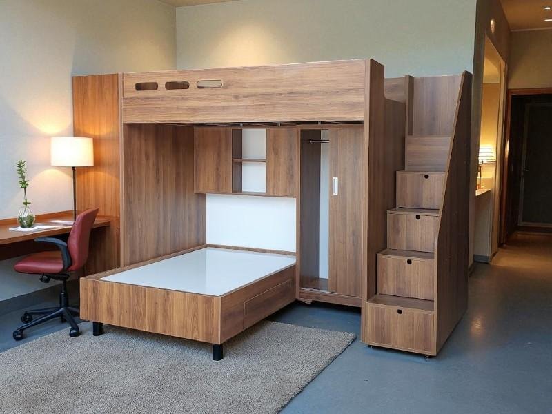 Giường tầng cho bé gái