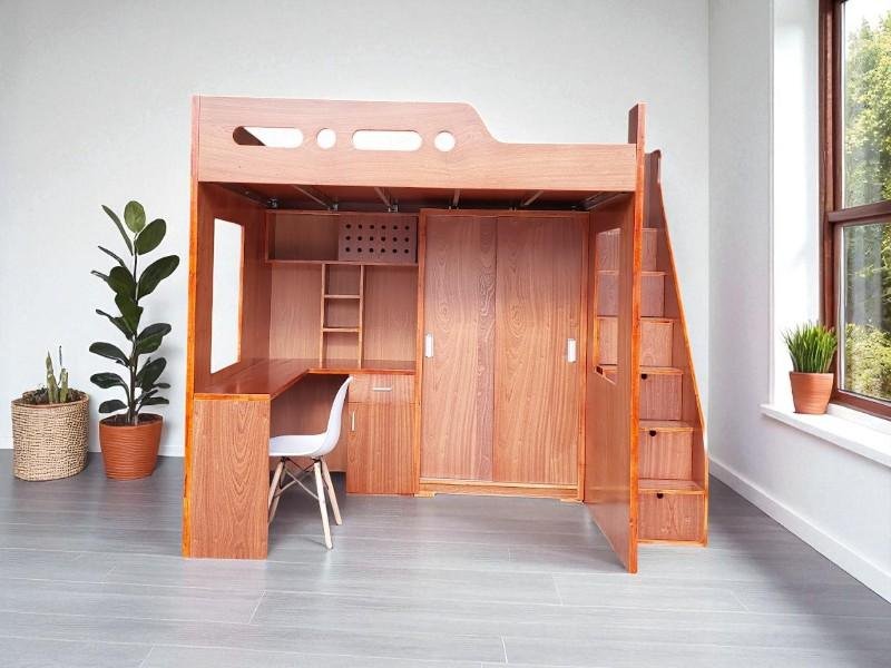 Giường tầng cho bé gái