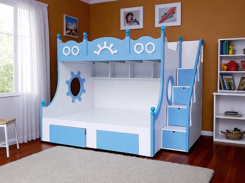 Giường tầng cho bé trai và bé gái