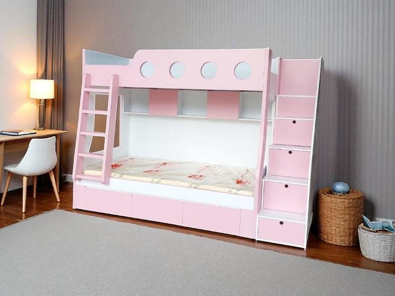 Giường tầng có bàn học