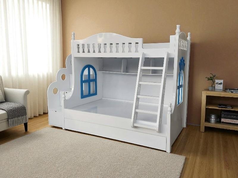 Giường tầng có cầu trượt