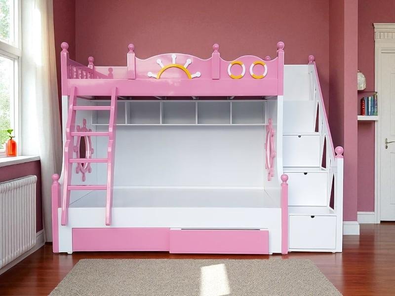 Giường tầng có cầu trượt