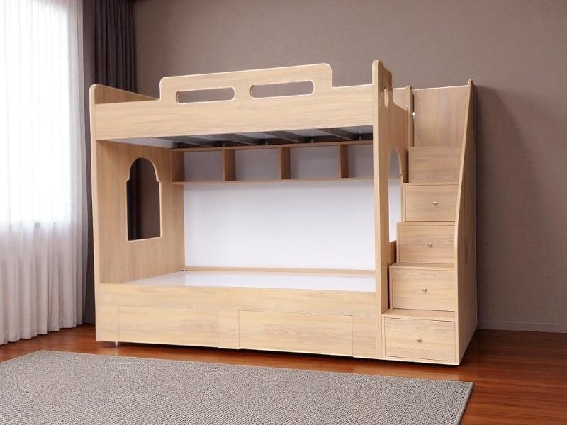 Giường tầng có cầu trượt