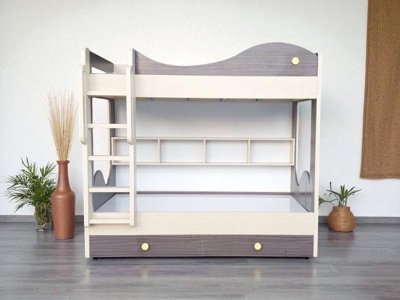 Giường tầng hộp gỗ