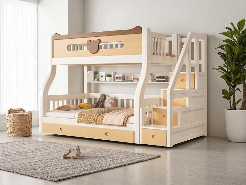 Giường tầng hộp gỗ