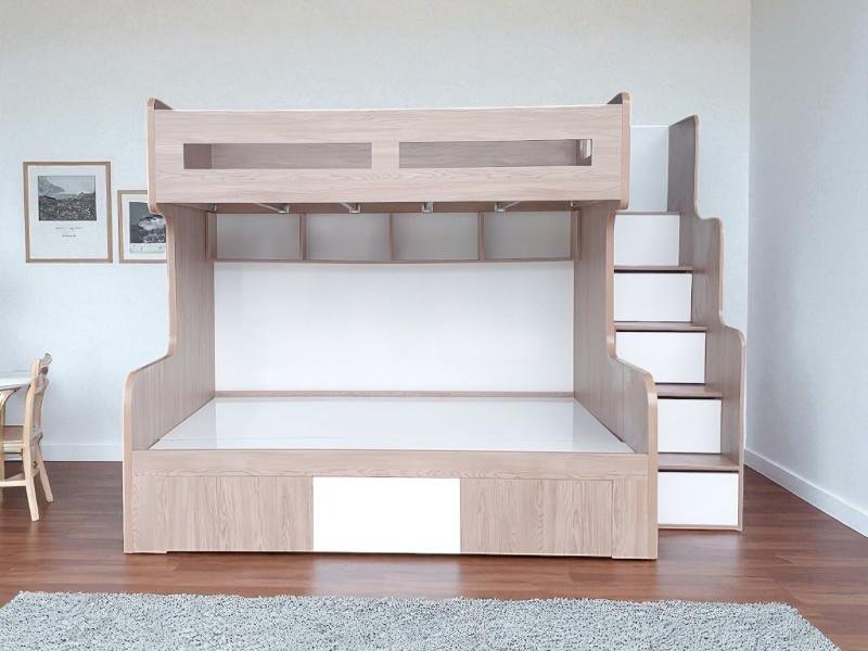 Giường tầng kèm bàn học
