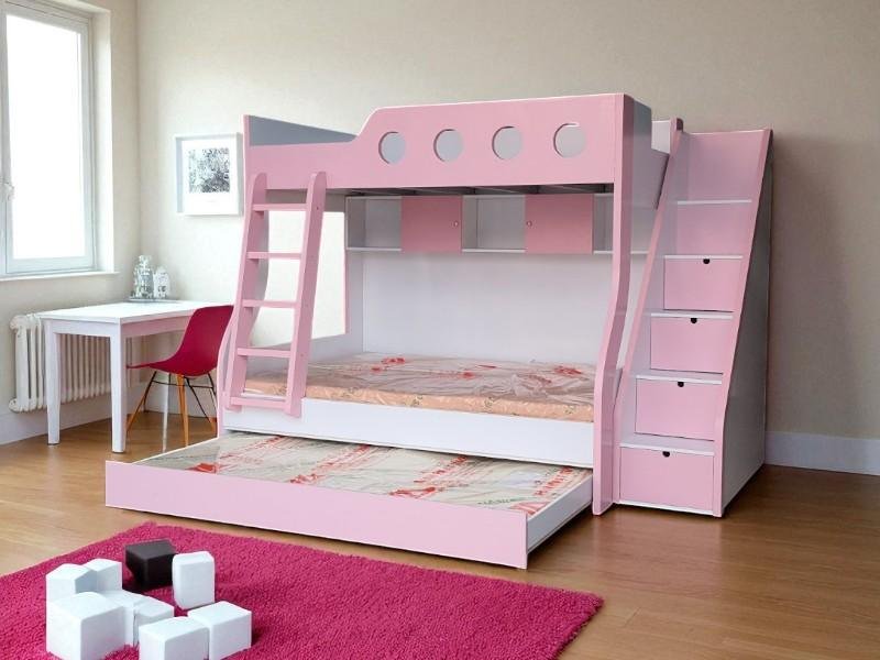 Giường tầng kết hợp bàn học cho người lớn