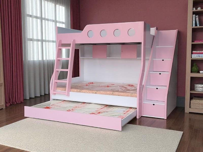 Giường tầng kết hợp tủ quần áo cho người lớn