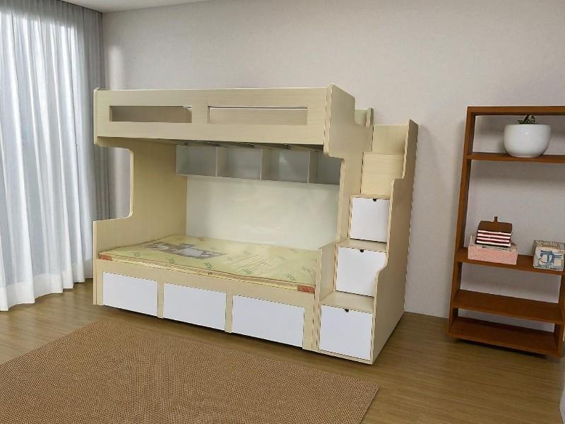 Giường tầng người lớn 1m6