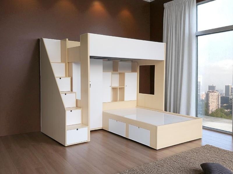 Giường tầng thông minh cho phòng nhỏ