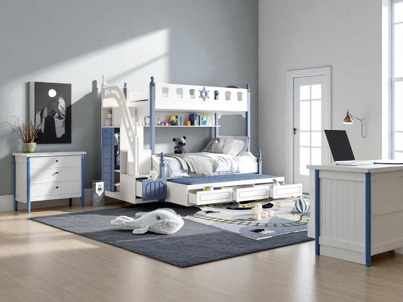 Lưu ý khi chọn giường tầng có lan can bảo vệ