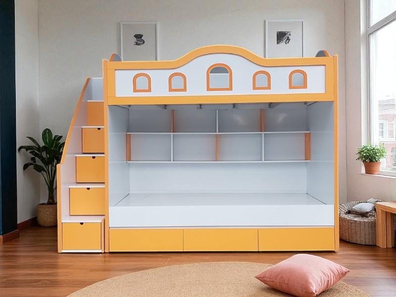 Mẹo sắp xếp phòng ngủ có giường tầng gọn gàng