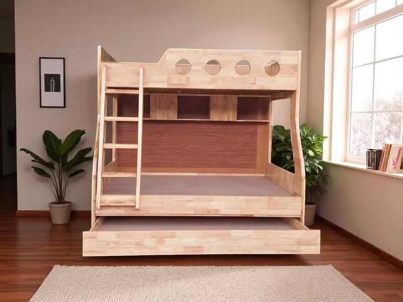 Mẹo sắp xếp phòng ngủ có giường tầng gọn gàng