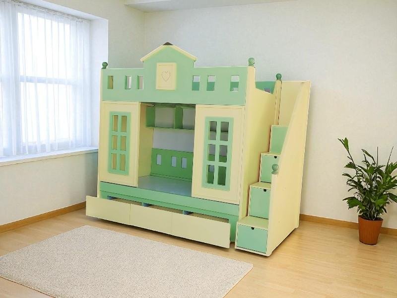 Thiết kế giường tầng cho phòng ngủ nhỏ