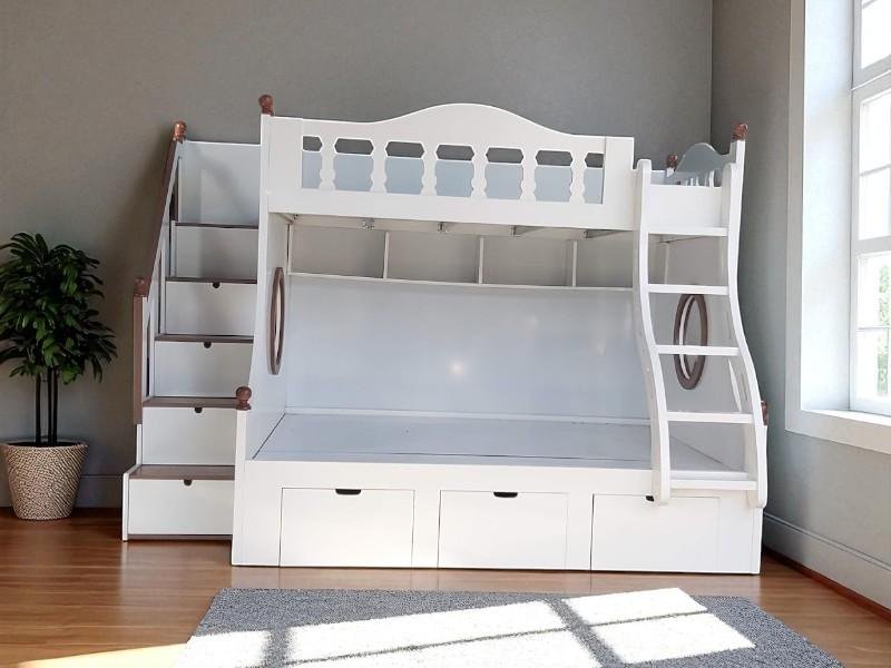 Thiết kế giường tầng đa chức năng sáng tạo