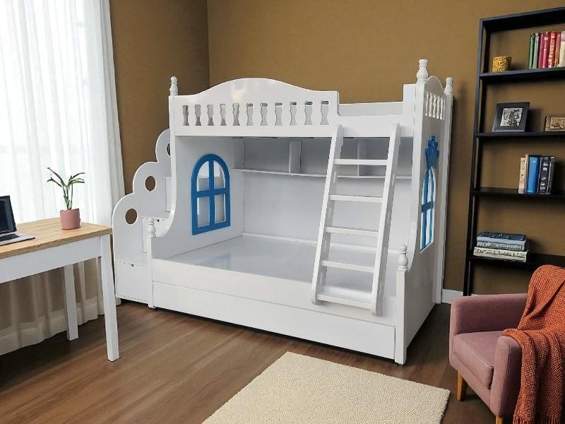 Thiết kế giường tầng đa chức năng sáng tạo