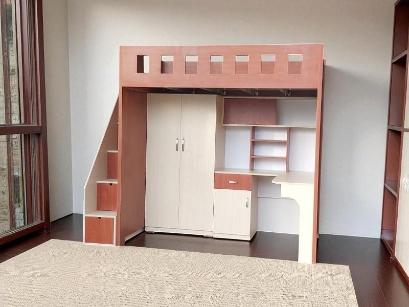 Thiết kế giường tầng gỗ tự nhiên đẹp bền