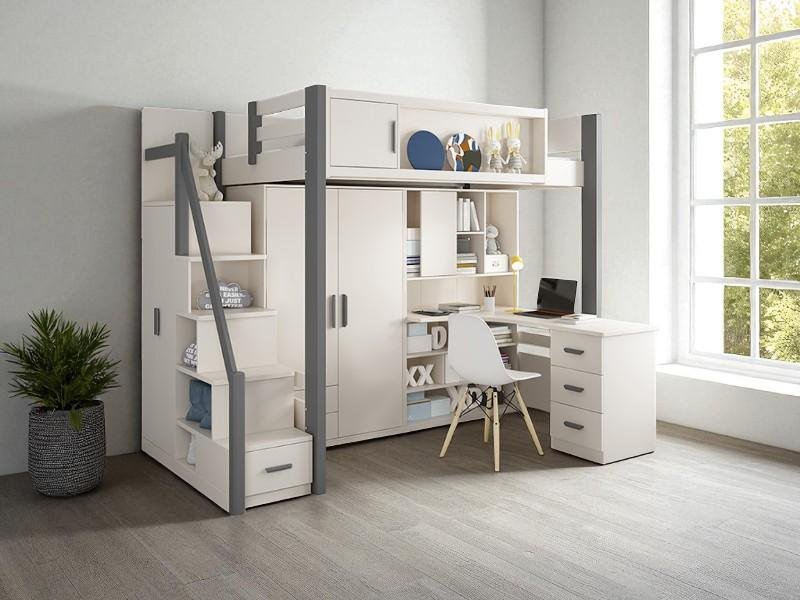 Thiết kế giường tầng thông minh