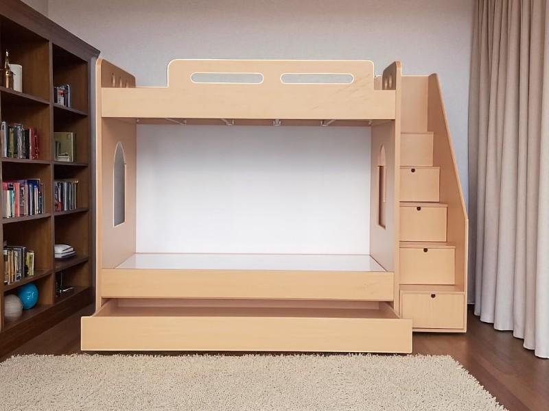 Ý tưởng trang trí giường tầng tạo cảm giác ấm cúng