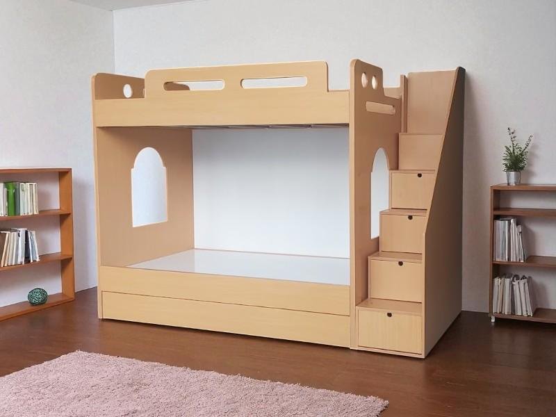 Ý tưởng trang trí giường tầng theo sở thích bé