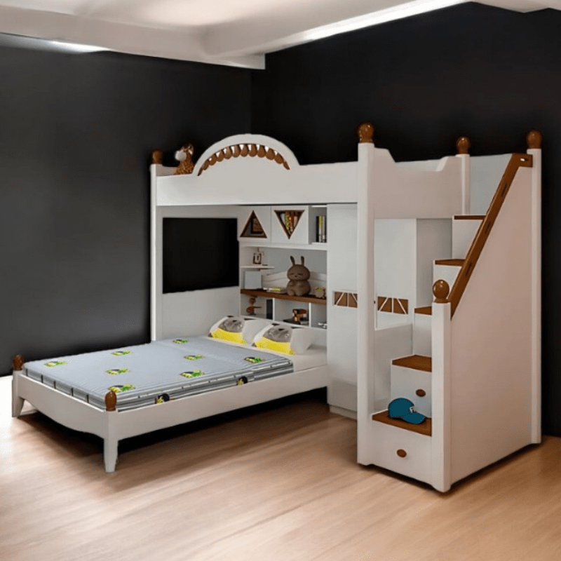 Bộ nội thất giường tầng cho bé MS 9814 - Ảnh 2