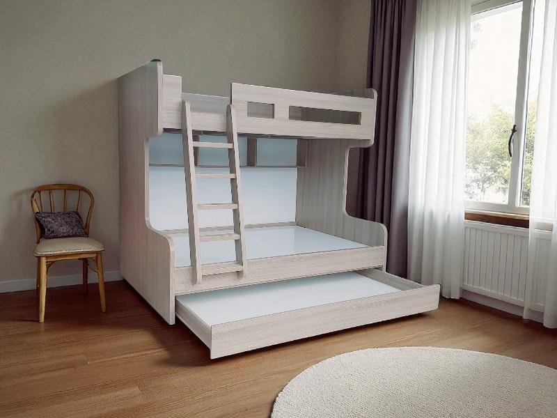 Giá giường tầng gỗ công nghiệp