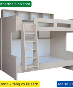 Giường 2 tầng có kệ sách MS 2770