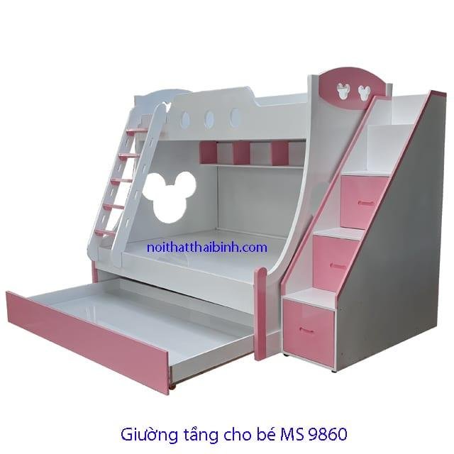Giường tầng dành cho trẻ em MS 9860 Giá bán = 13.500.000