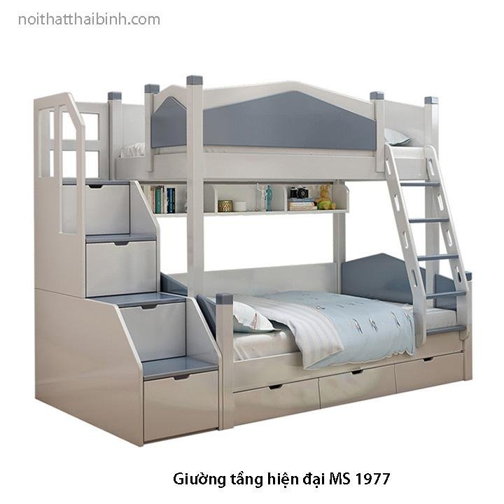 Giường 2 tầng cho bé MS 1977