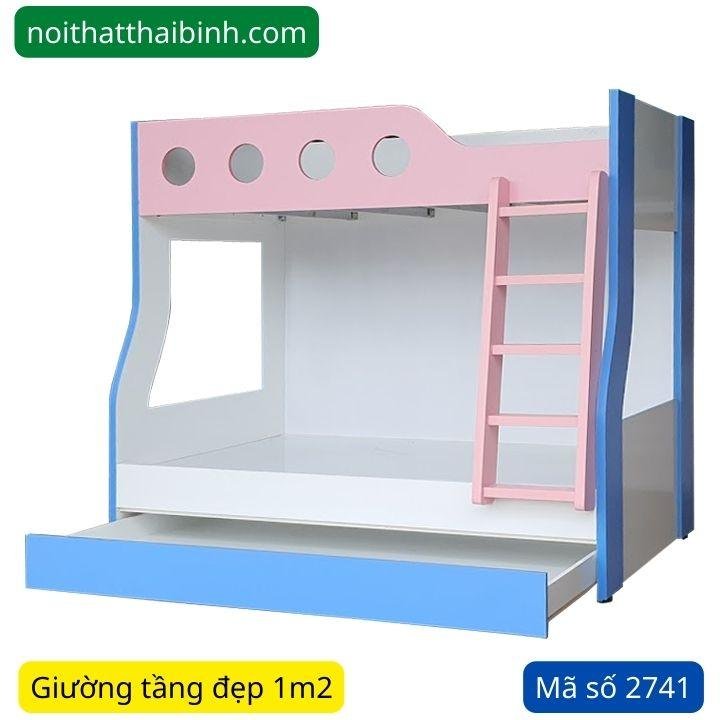 Giường tầng 1 2m MS 2741
