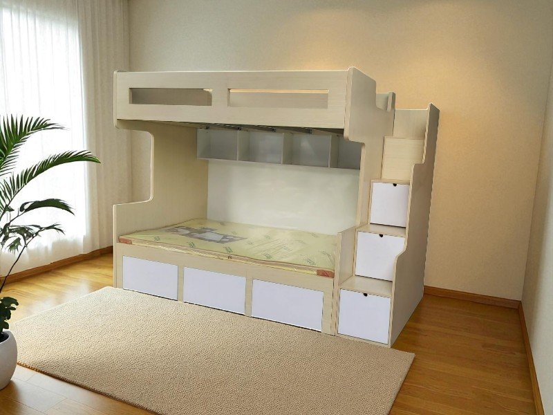 Bàn học giường tầng