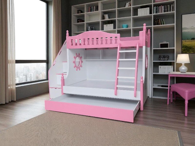 Bí quyết sử dụng hiệu quả gầm giường tầng