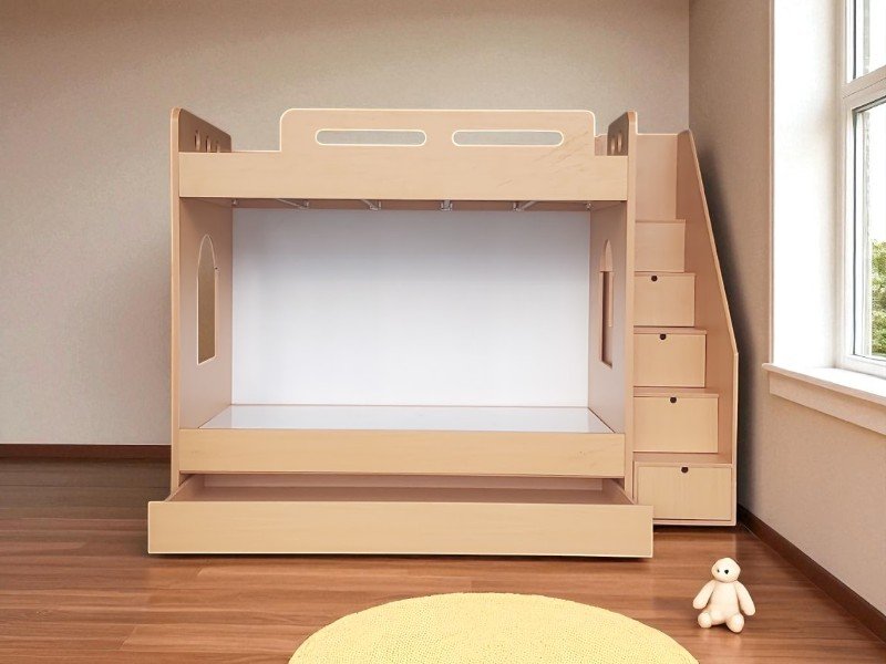 Các kiểu giường tầng cho bé