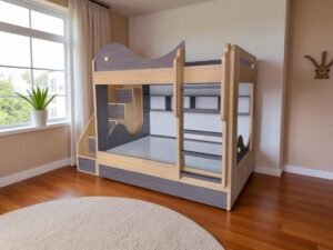 Các kiểu giường tầng cho bé