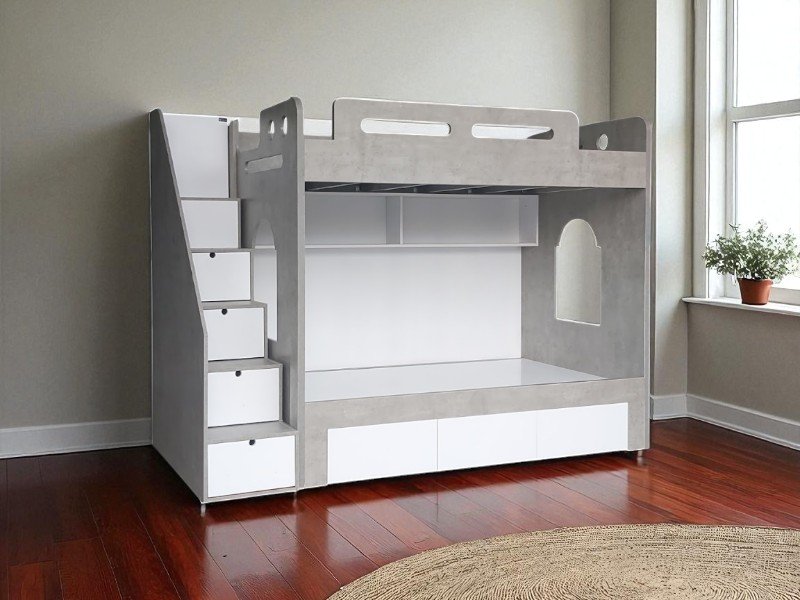 Các kiểu giường tầng cho bé